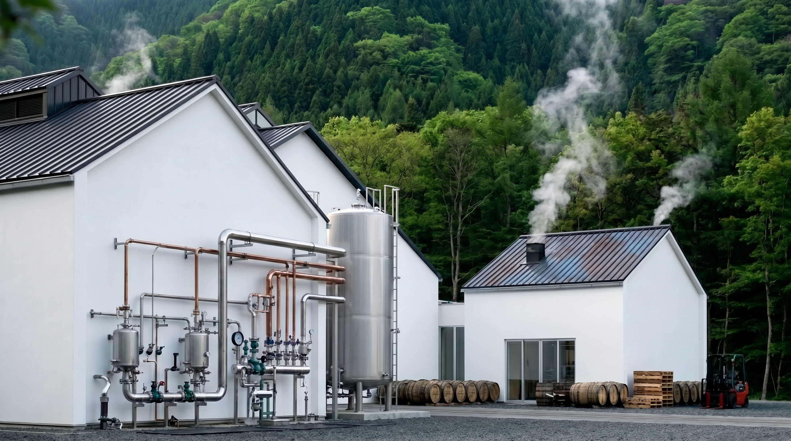 深凪蒸溜所 外観