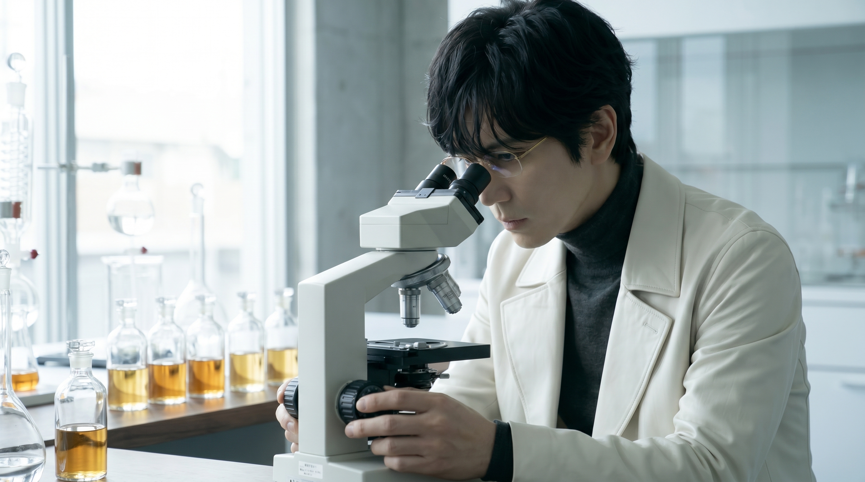 九条玲 作業風景